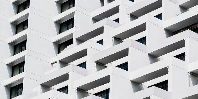 white building windows